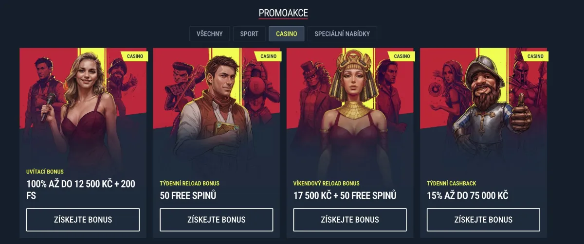 Bonuses promotions Rabona casino