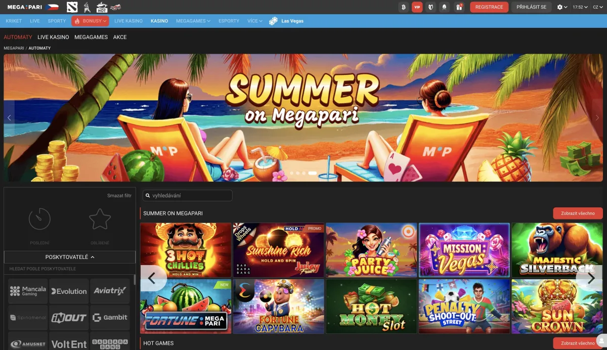 MegaPari online casino