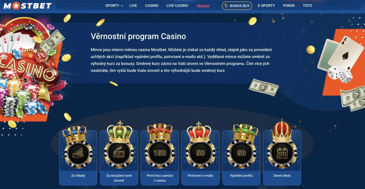 VIP Loyalty Program MostBet Casino