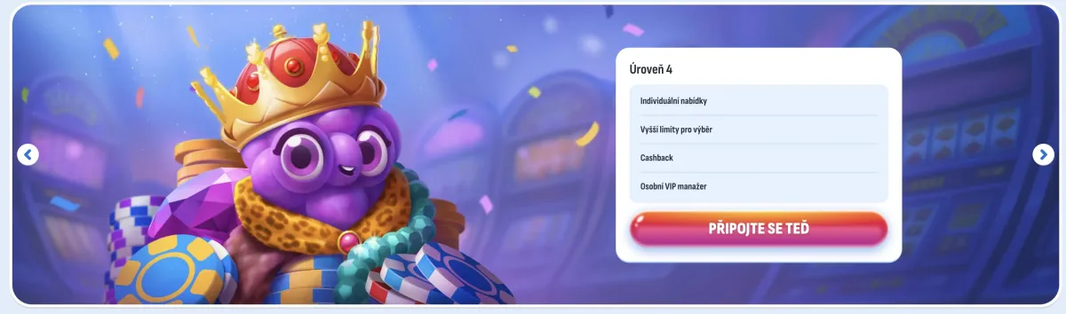 VIP loyalty program Nomini casino
