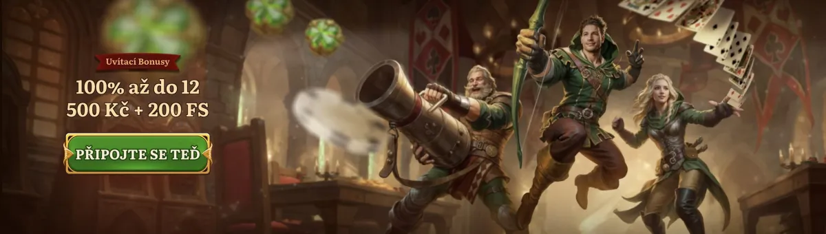 Promoakce a bonusy Wild Robin casino