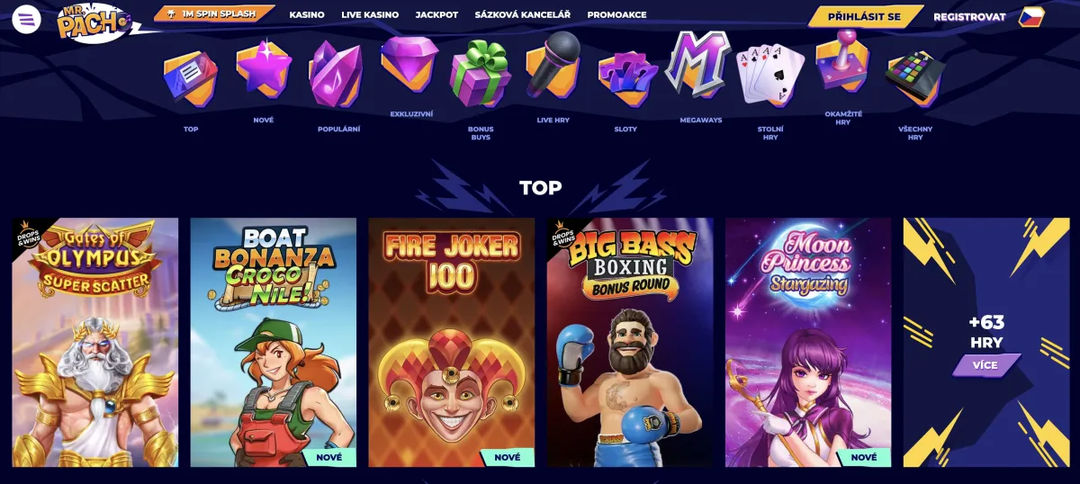 MrPacho game offer casino