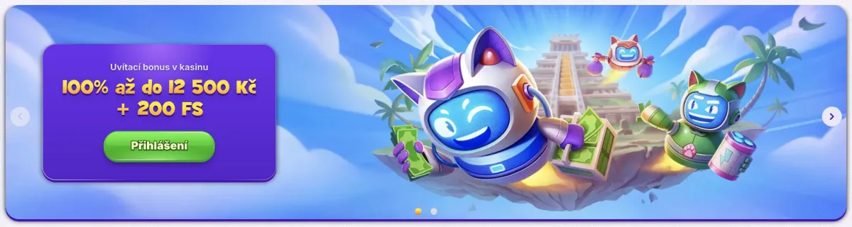 RoboCat welcome bonus promotion