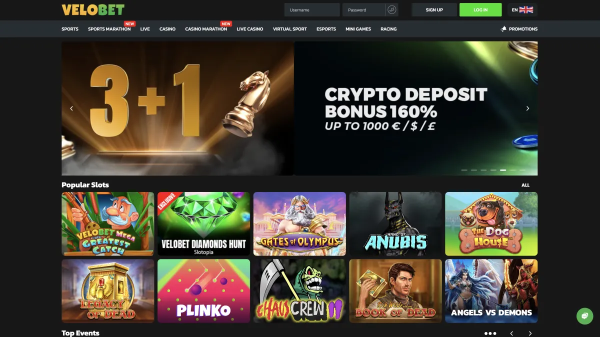 Velobet casino