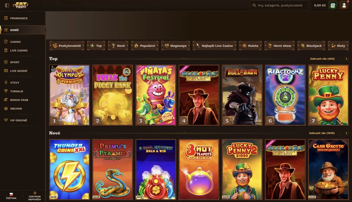 Fat pirate casino
