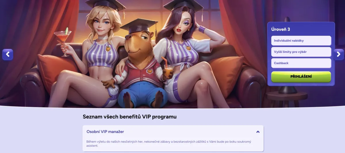 Spinbara casino VIP loyalty program