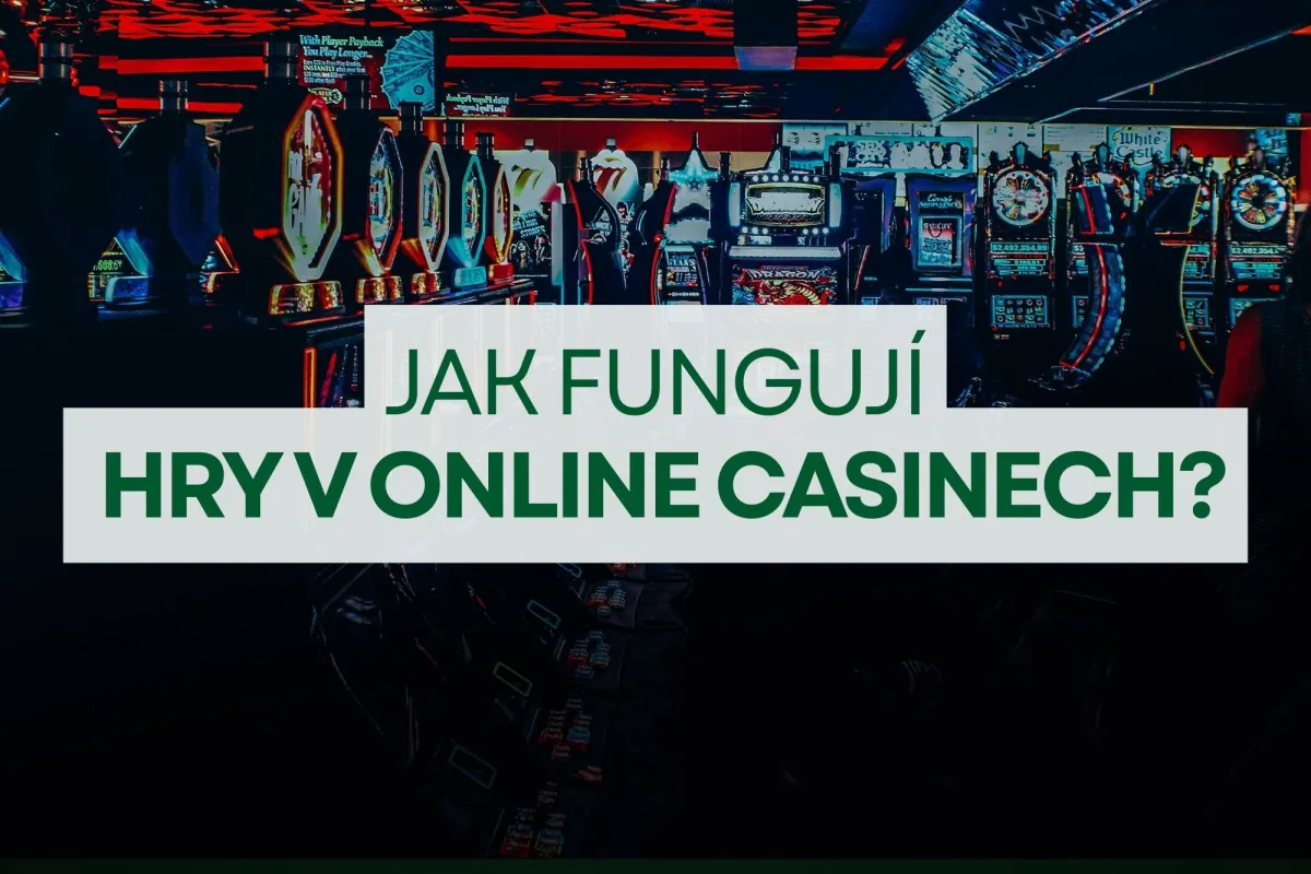 How do games work in online casinos?