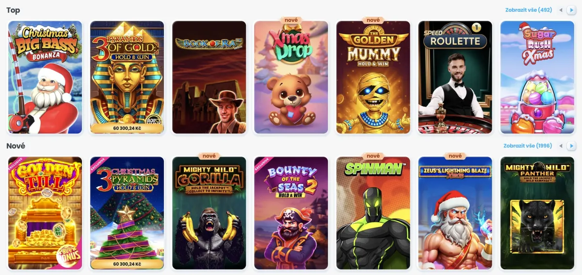 Cazimbo casino game offering